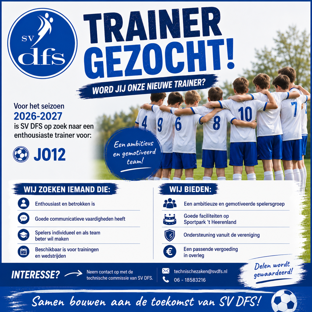 Trainer gezocht
