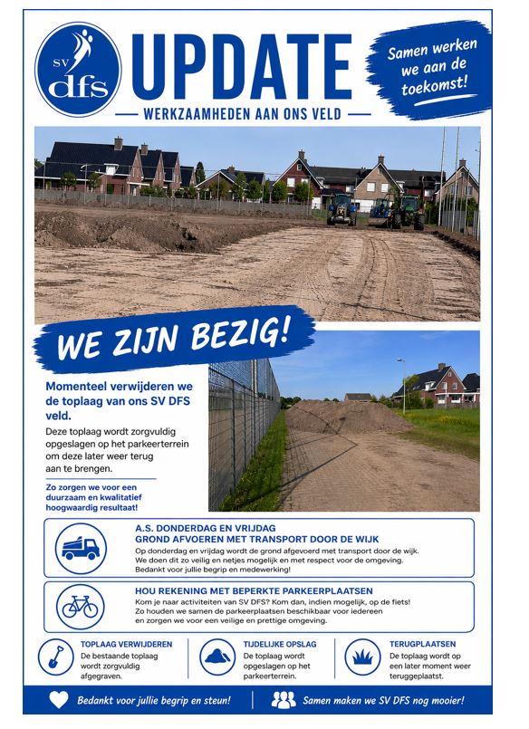 Update veldonderhoud