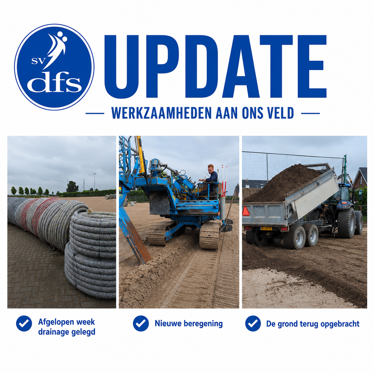 Update veldonderhoud