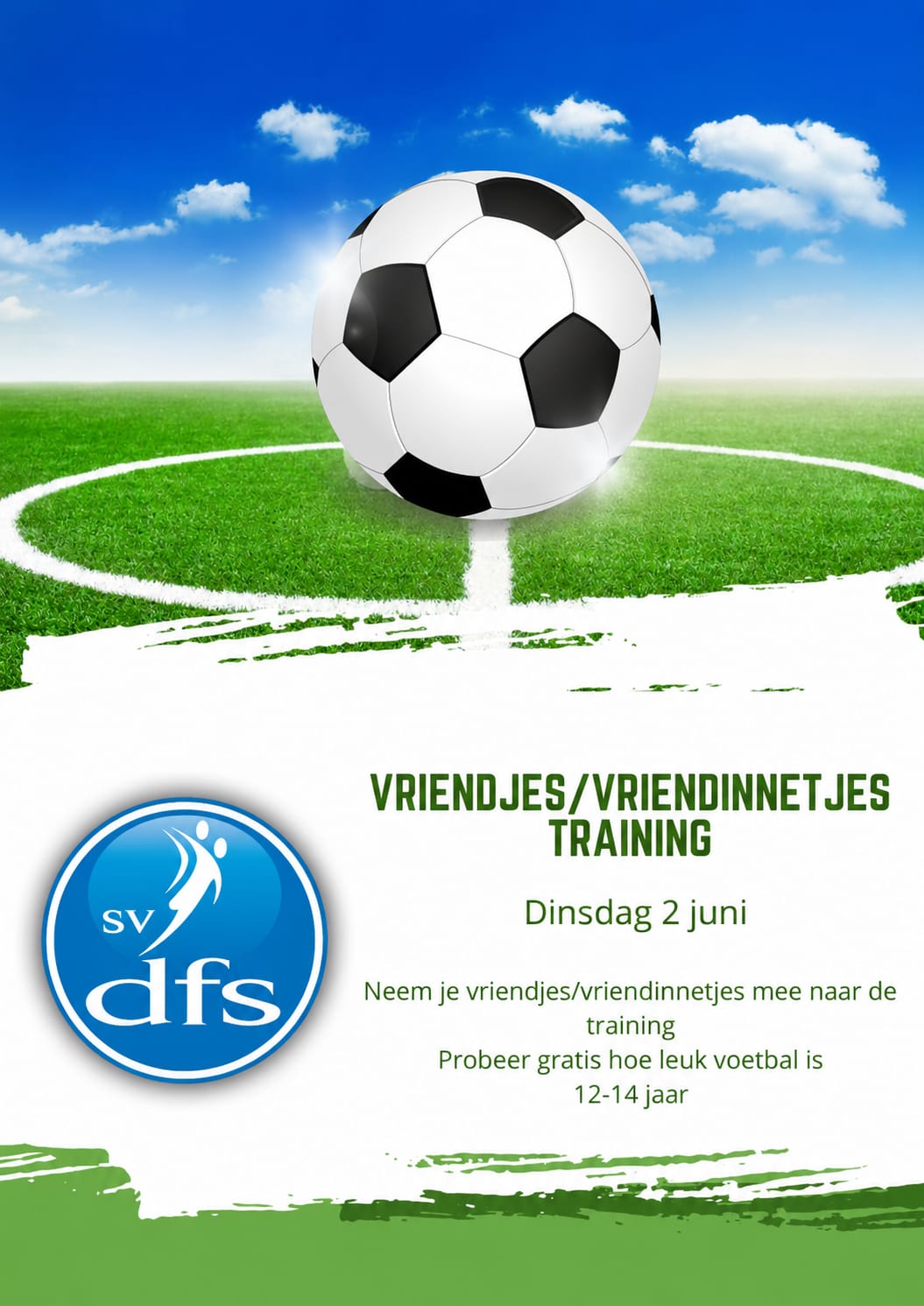 Vriendjes en vriendinnetjes training