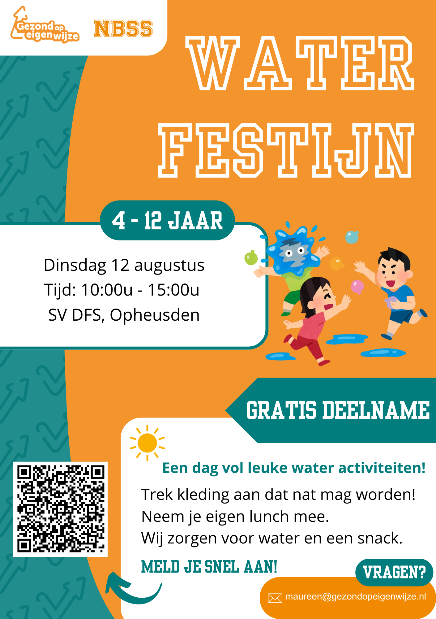 Watersportdagen zomervakantie
