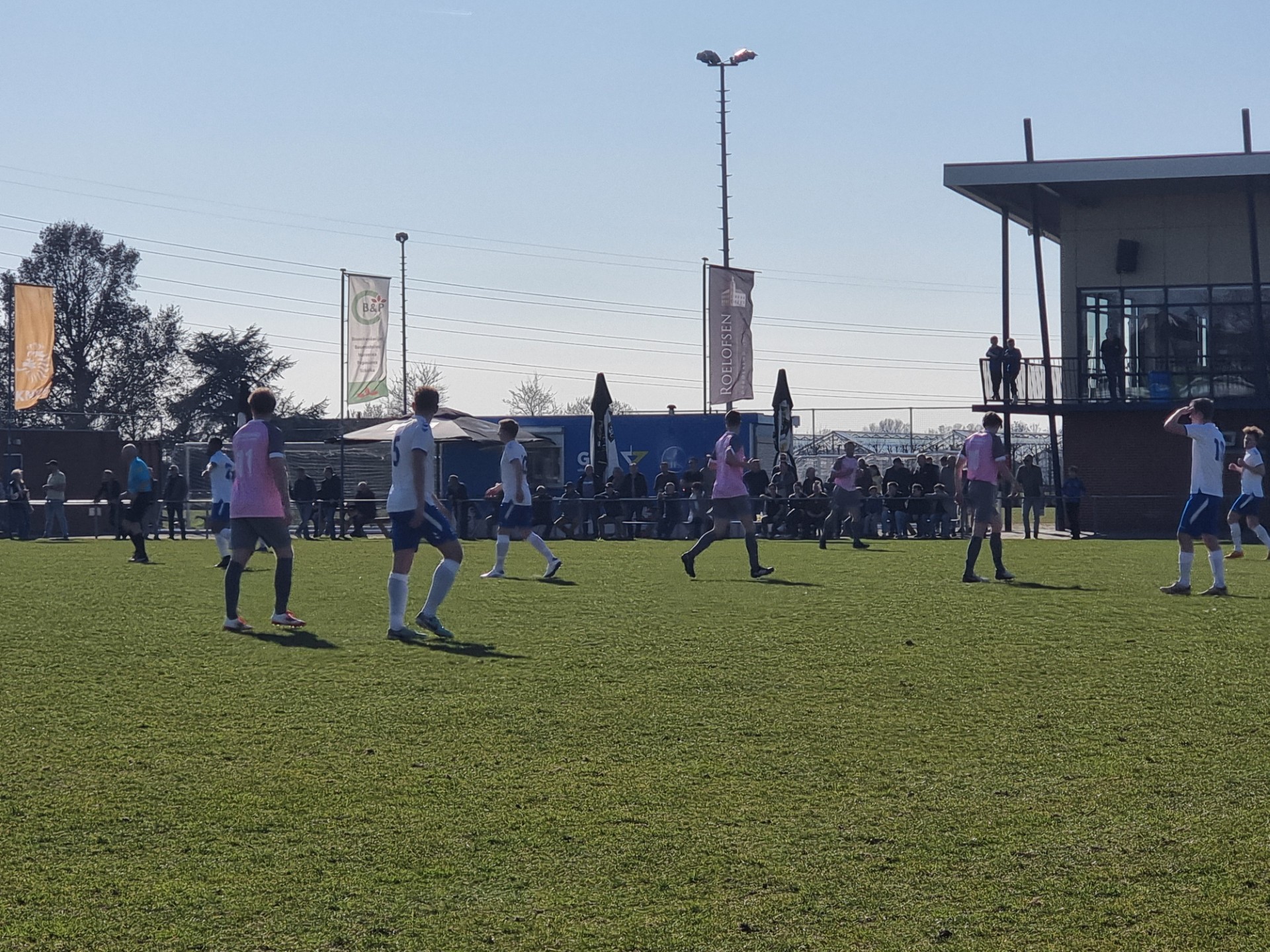 Puntendeling voor sv DFS, 1-1